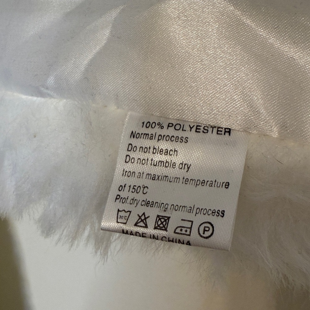 Faux Fur Shawl Wrap Fall/Winter Bridal Shrug - Picture 6 of 9